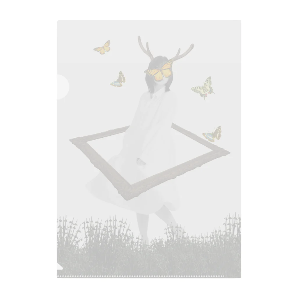 Jackalope Houseのとある鹿人の夢 Clear File Folder