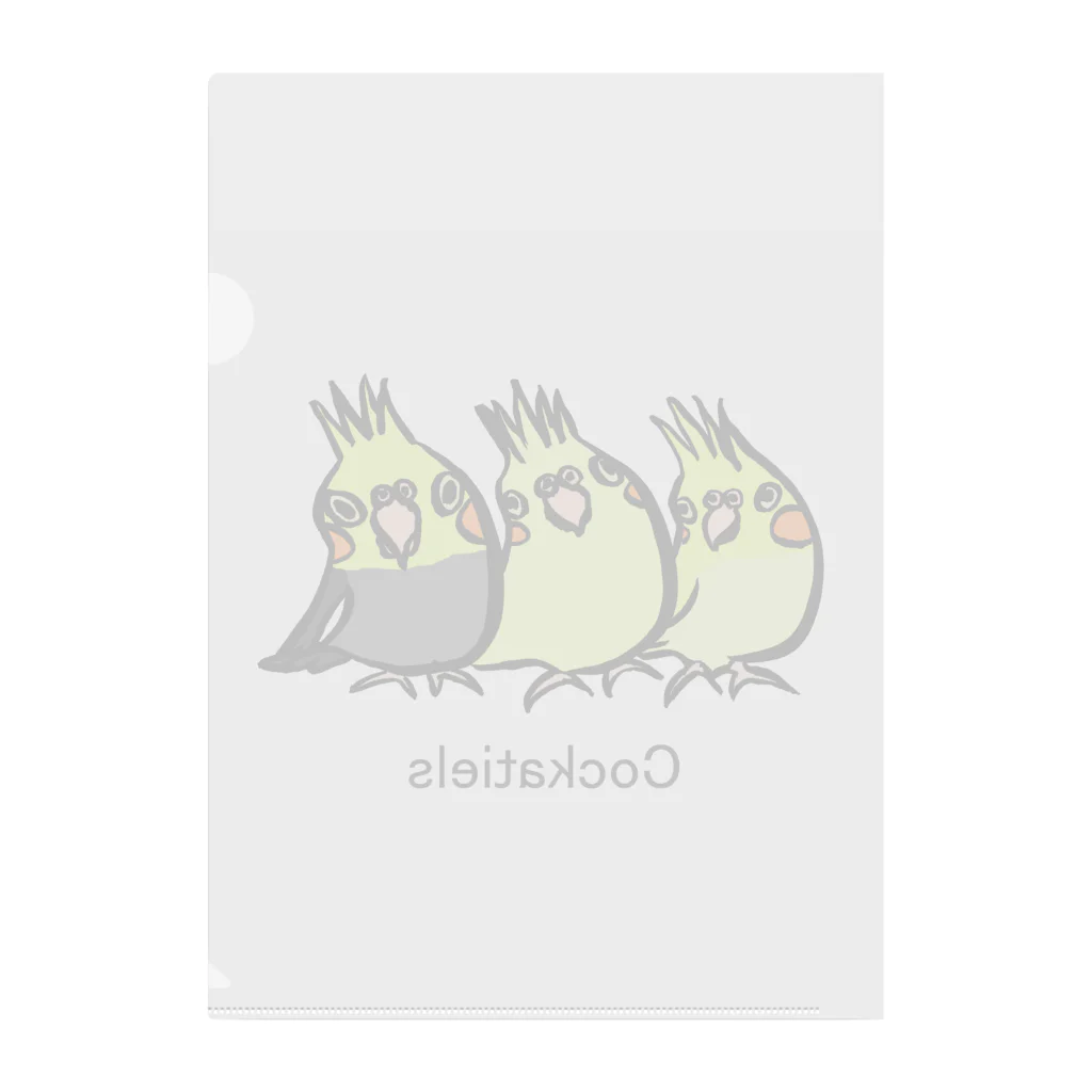 Mitsu-ZoのCockatiels Clear File Folder