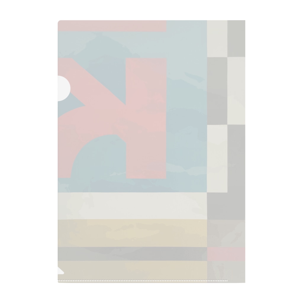 レターオールソーツのVsKN - K Clear File Folder