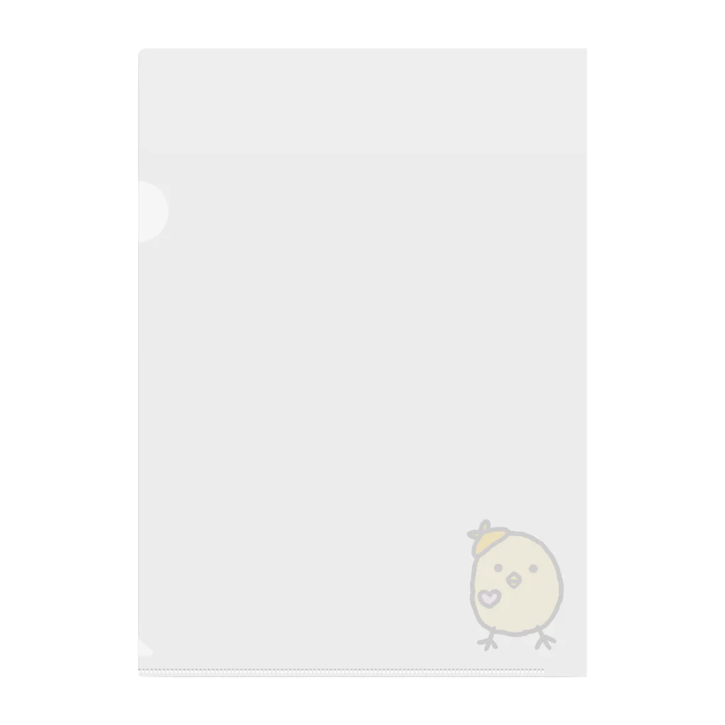 桃華のベレーピヨ Clear File Folder