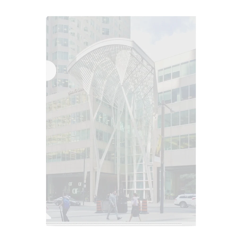 Urban Forest by Singh アーバン・フォレストのBCE PLACE in Toronto Clear File Folder