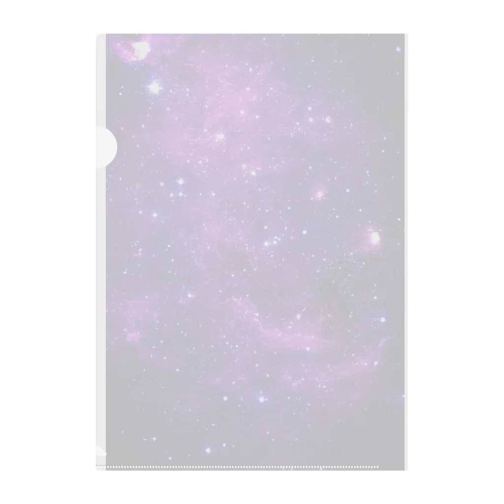 Memento...の星空宇宙〜紫のきみ〜 Clear File Folder