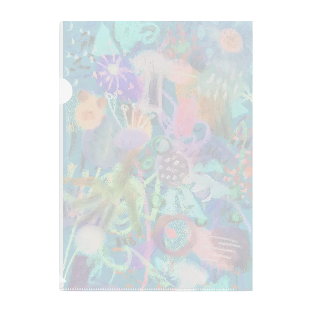 mikoのSEA CREATURES Clear File Folder