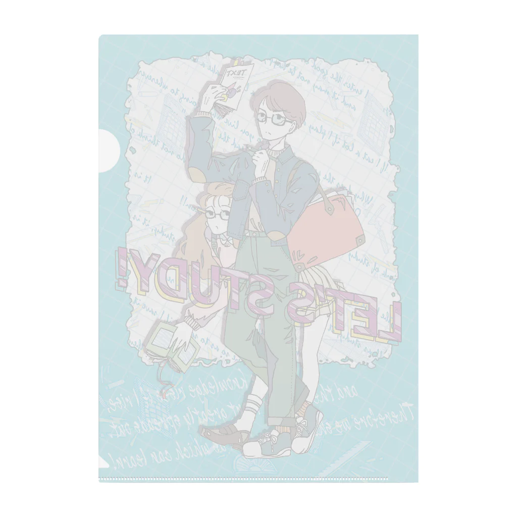 unknown＋storeの勉強しよう(boy.ver) Clear File Folder