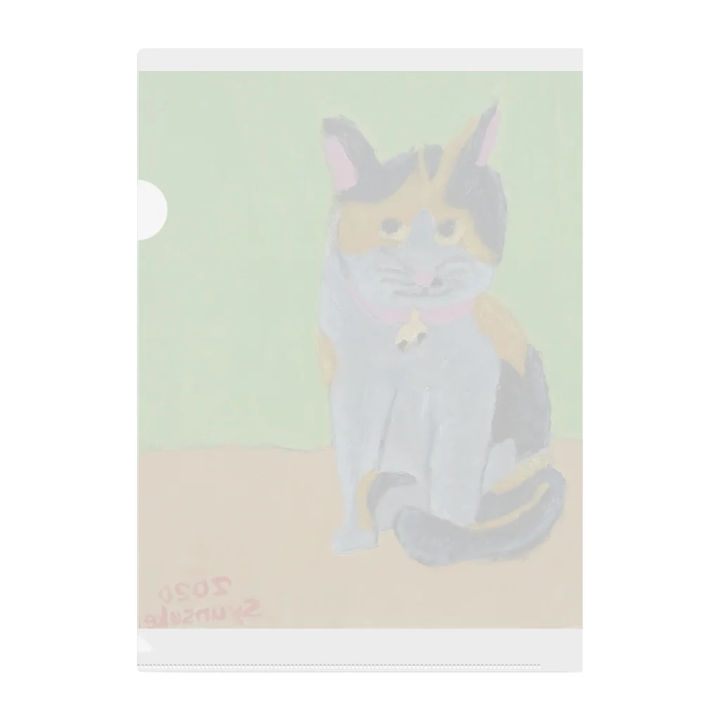 kammosquitoの三毛猫タマちゃん Clear File Folder