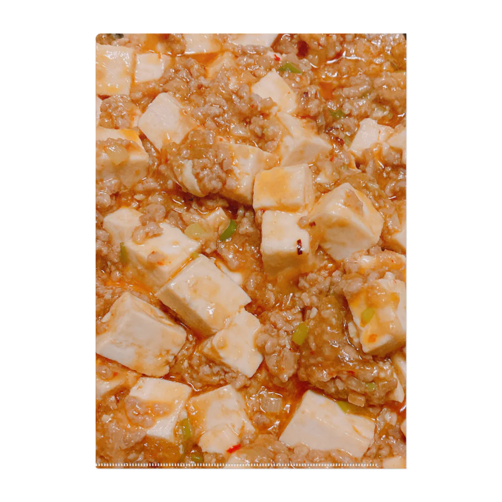 usa100の麻婆豆腐 クリアファイル