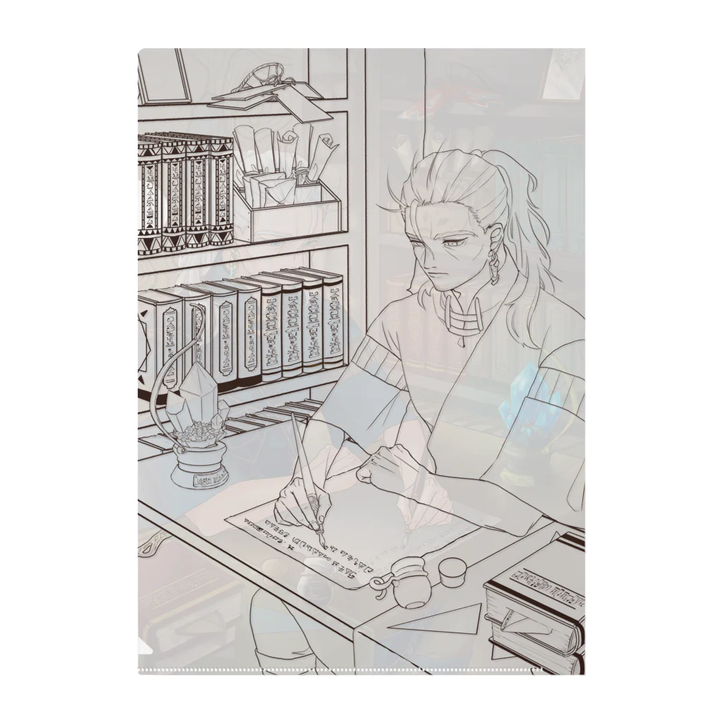 和無田の日課 Clear File Folder