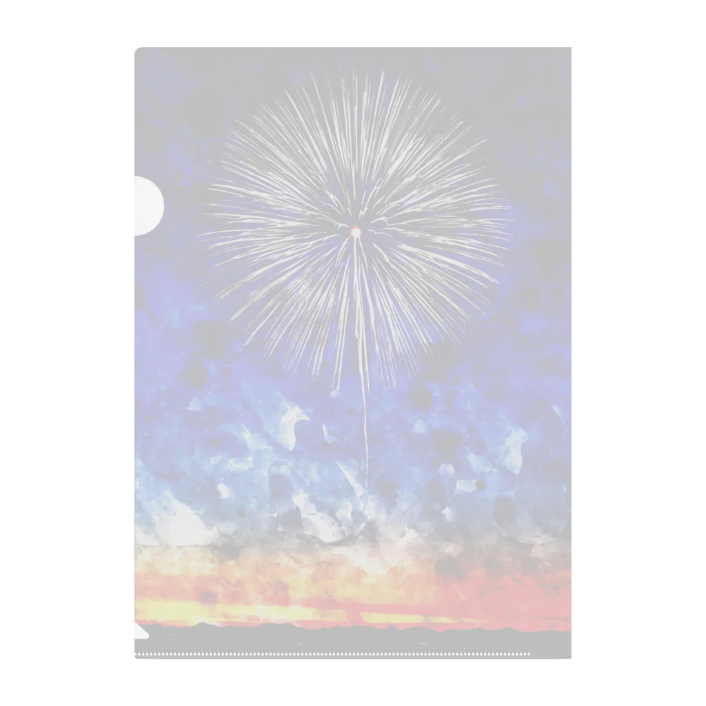 MomenTees ANNEXのこの空の花 Clear File Folder