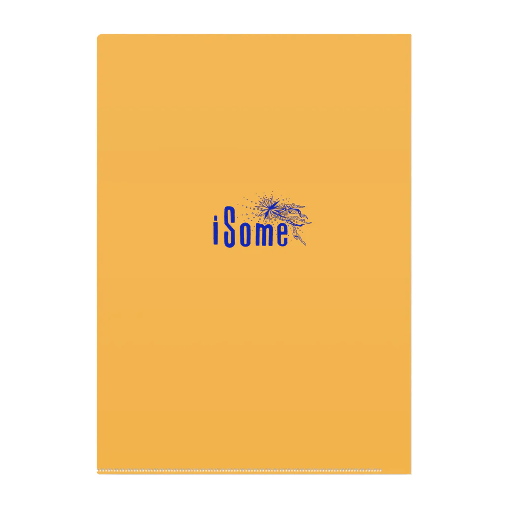 iSomeのエイリアンペイズリー　パラダイスクリア Clear File Folder