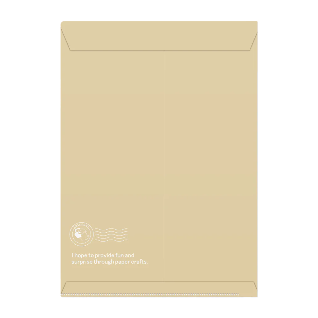 totecoco（トートココ）のtotecocoからの郵便物 Clear File Folder