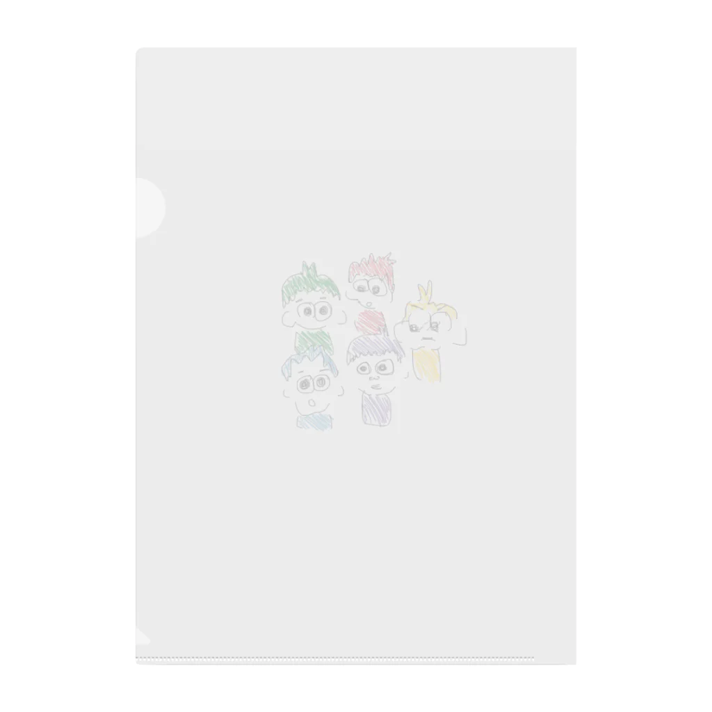 mixmilkmeのrainbowず Clear File Folder