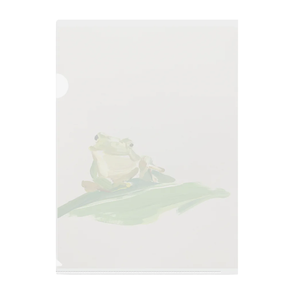 Aya Higuchiのtreefrog Clear File Folder