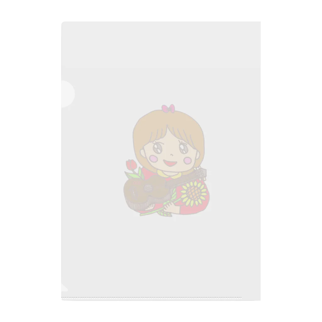 erio-絵莉和🍀のえりおの元気が出るグッズ♪ Clear File Folder