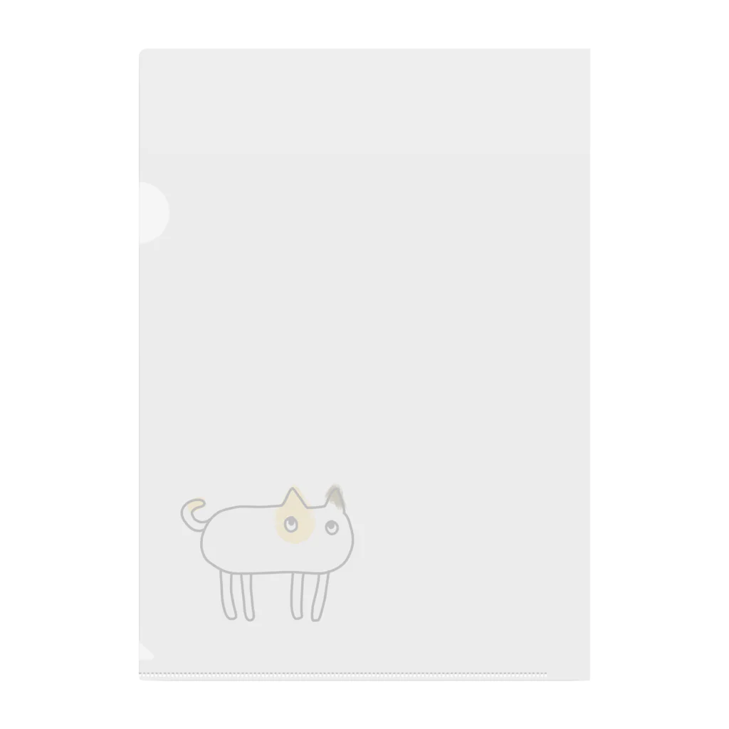 ミケネコFactoryのねこ Clear File Folder