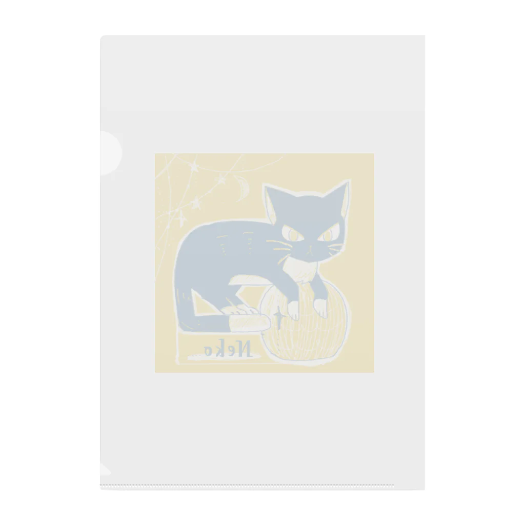 Nekoのねこさん Clear File Folder