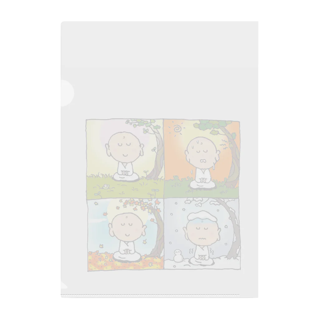 JACK-CARTOONのnamukun season Clear File Folder