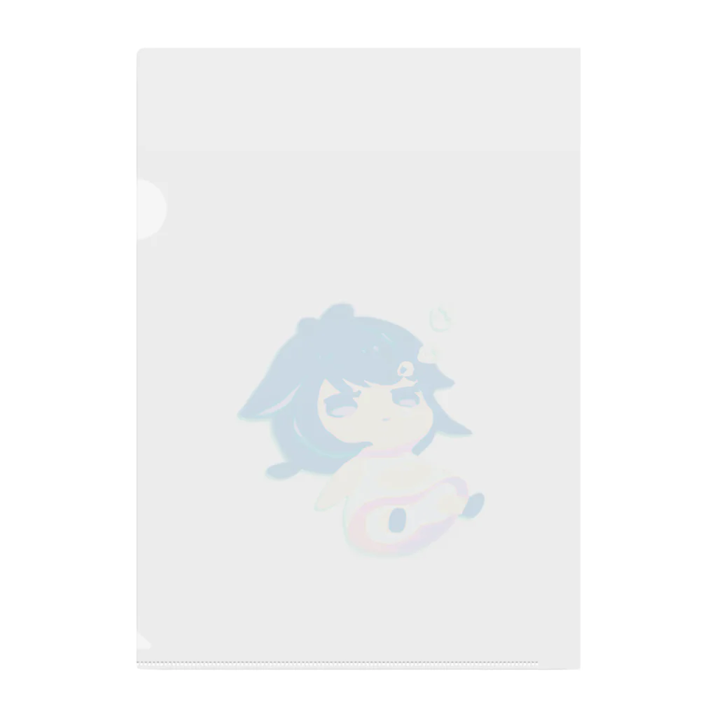 Puu-chのkawaii ぷくぷくめばえちゃん Clear File Folder