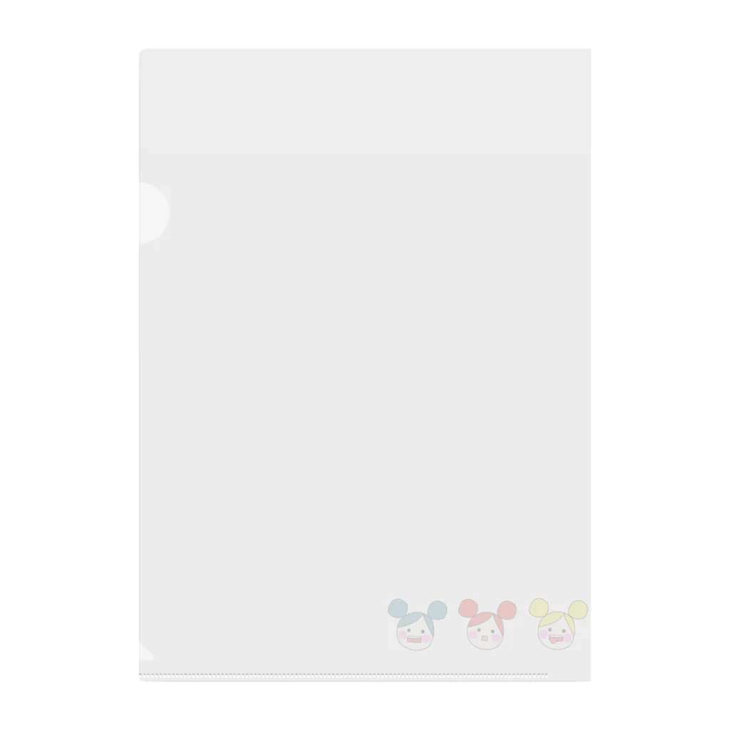 Re'の3つ子クリアファイル Clear File Folder