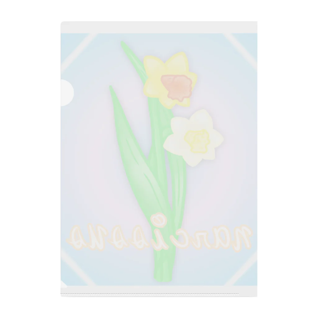 Lily bird（リリーバード）のnarcissus 水仙 クリアファイル