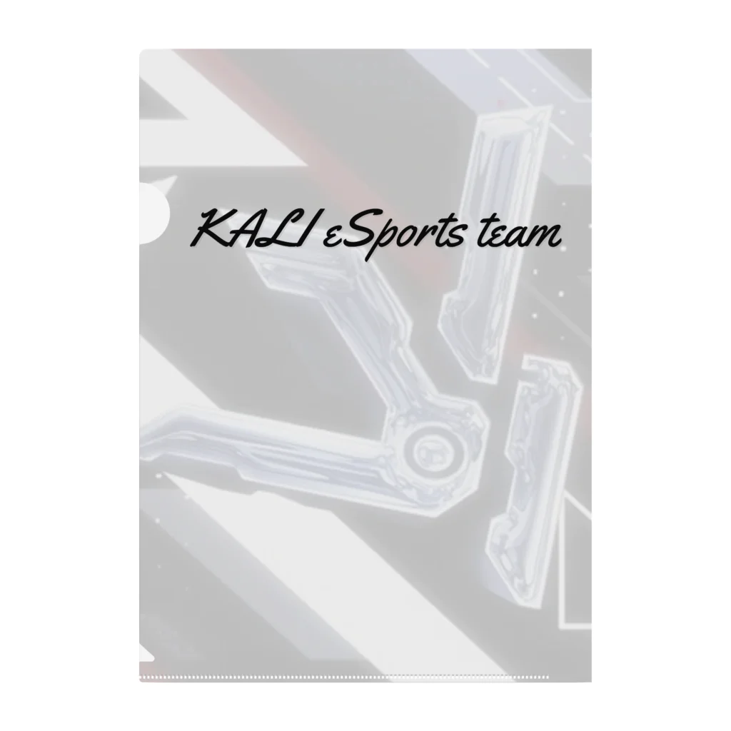 KALI eSports team #KALIのKALI eSports team official goods #1 Clear File Folder