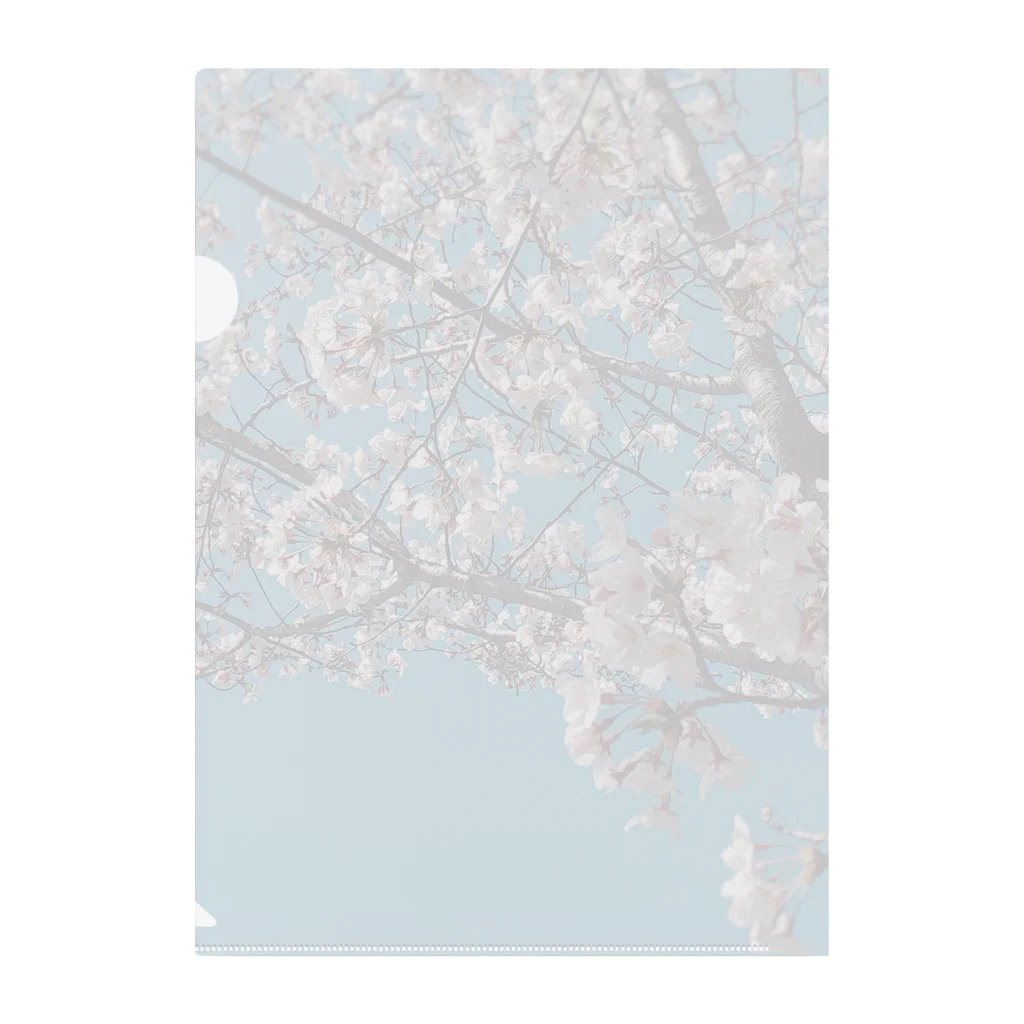 Aloha Blue SkyのSakura Clear File Folder