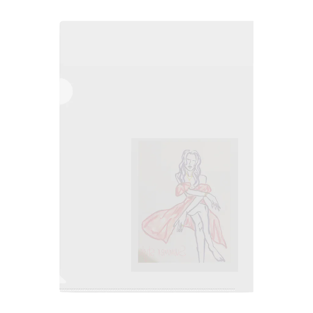 Ree.anのSummer style  Clear File Folder