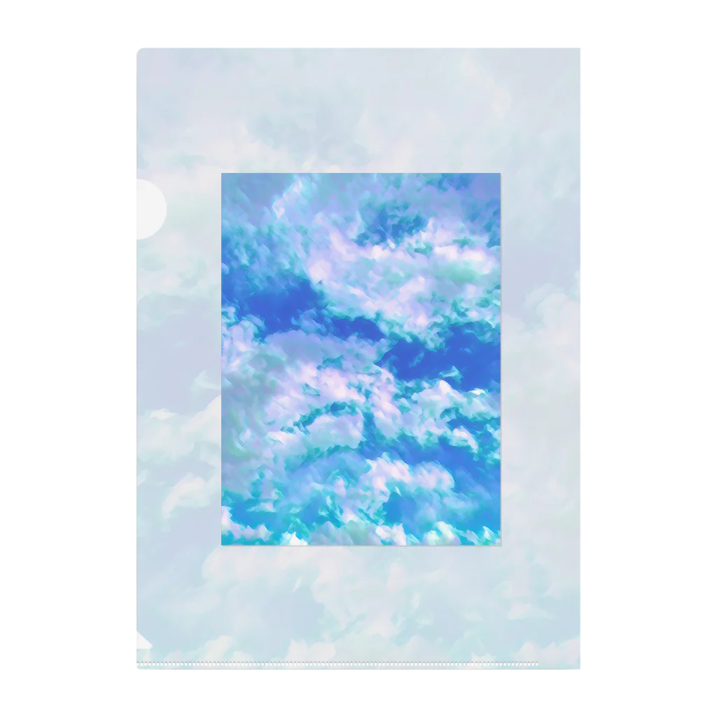 琴璃屋の晴れた空 Clear File Folder