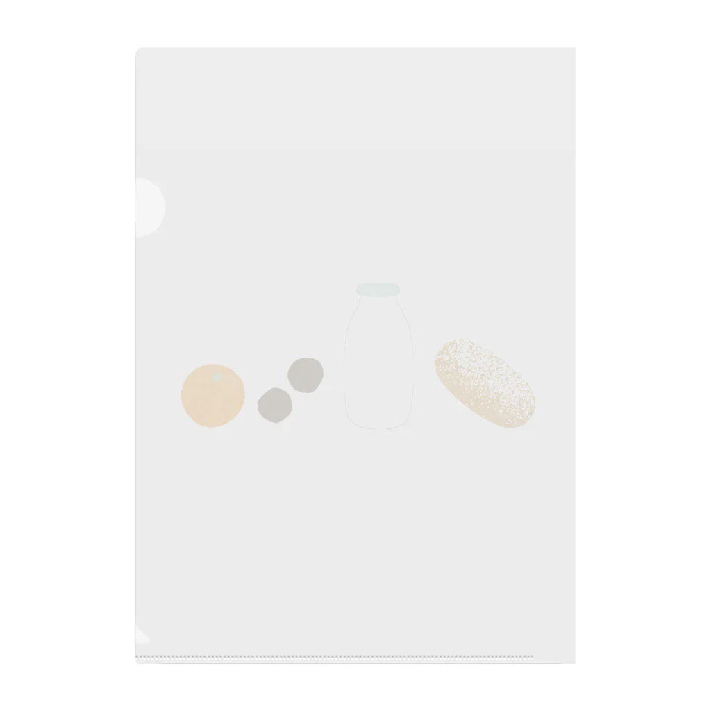 cotton-berry-pancakeの給食 Clear File Folder