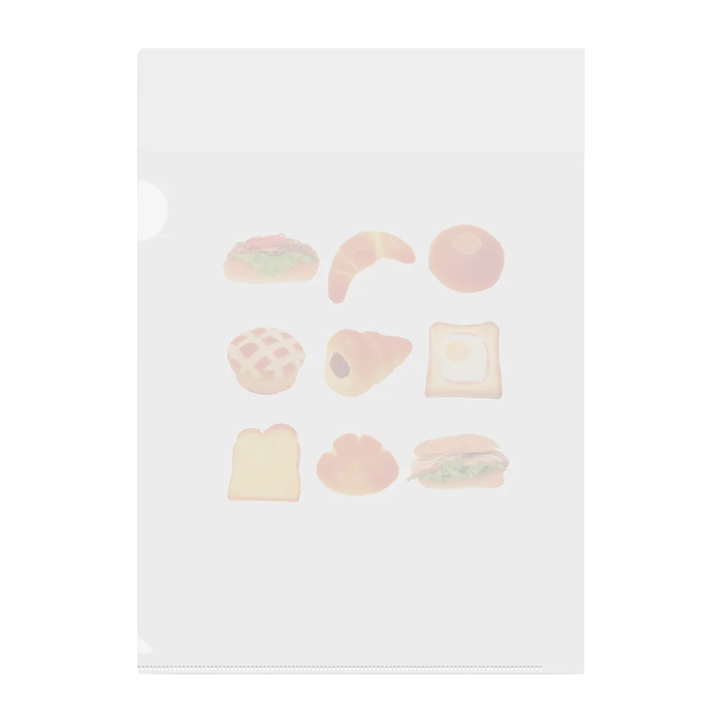 3pondSのパン9 Clear File Folder