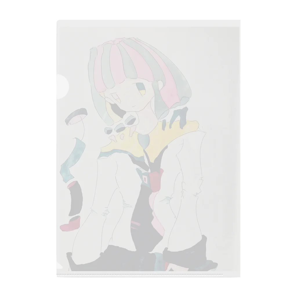 雲辺寺ロープウェイの無題 Clear File Folder