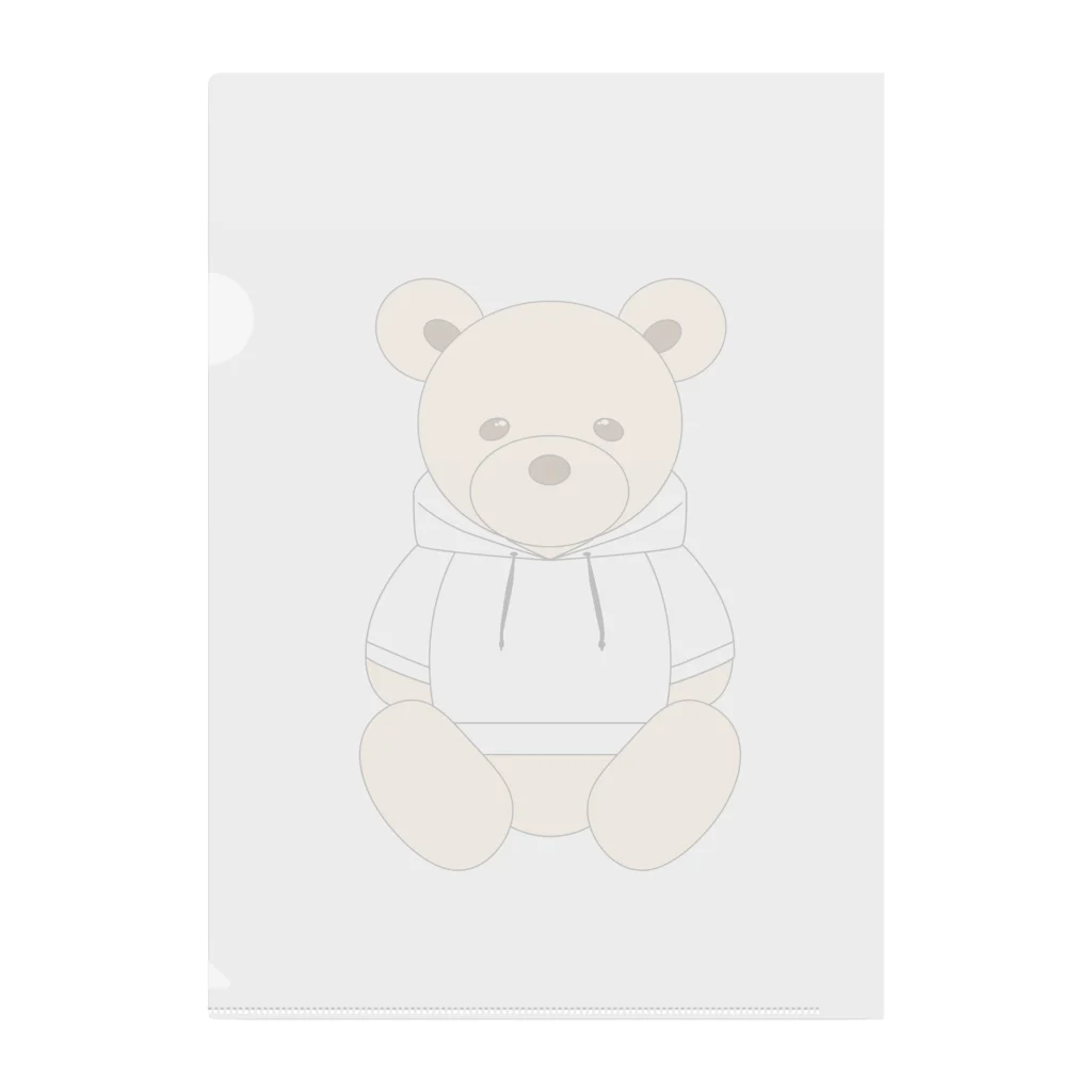 JIYUJIKANのbear クリアファイル