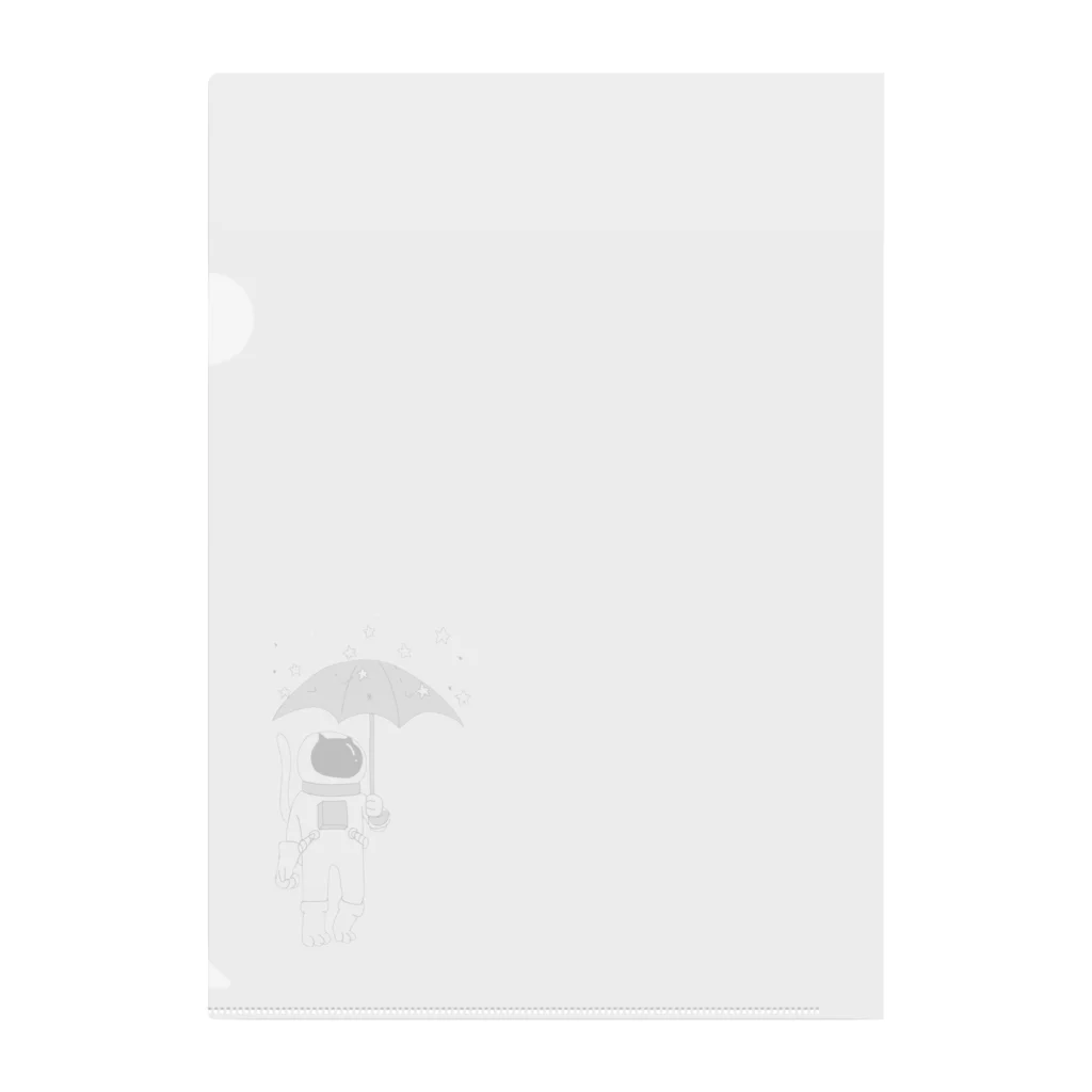 すみっこの流星雨 Clear File Folder