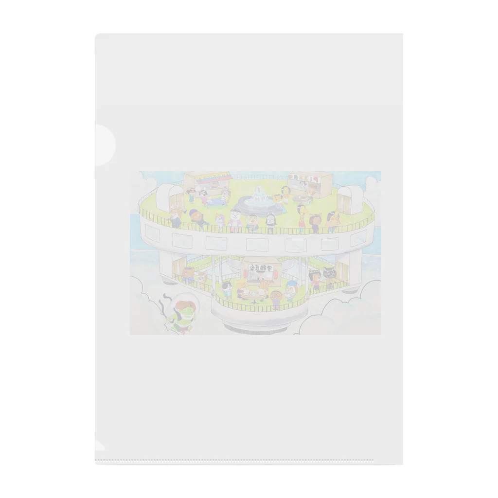 まこらっち®の世界 Clear File Folder