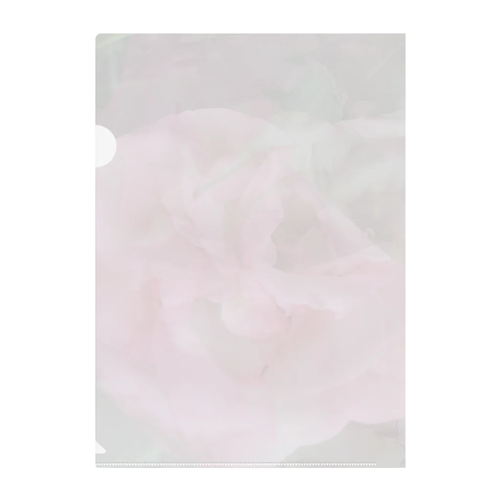 PINKMANの薔薇 Clear File Folder