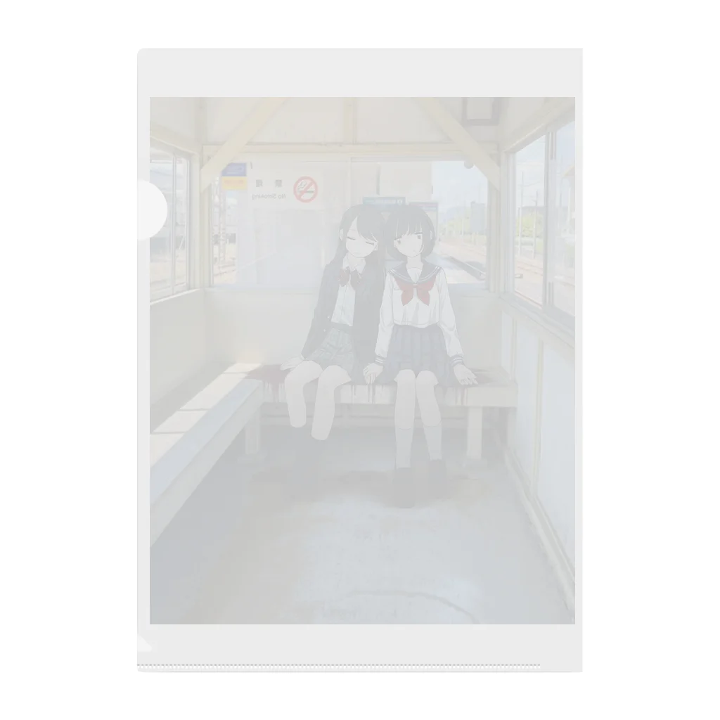 ツヅキエイミ　goods shopのずっと待ってる Clear File Folder