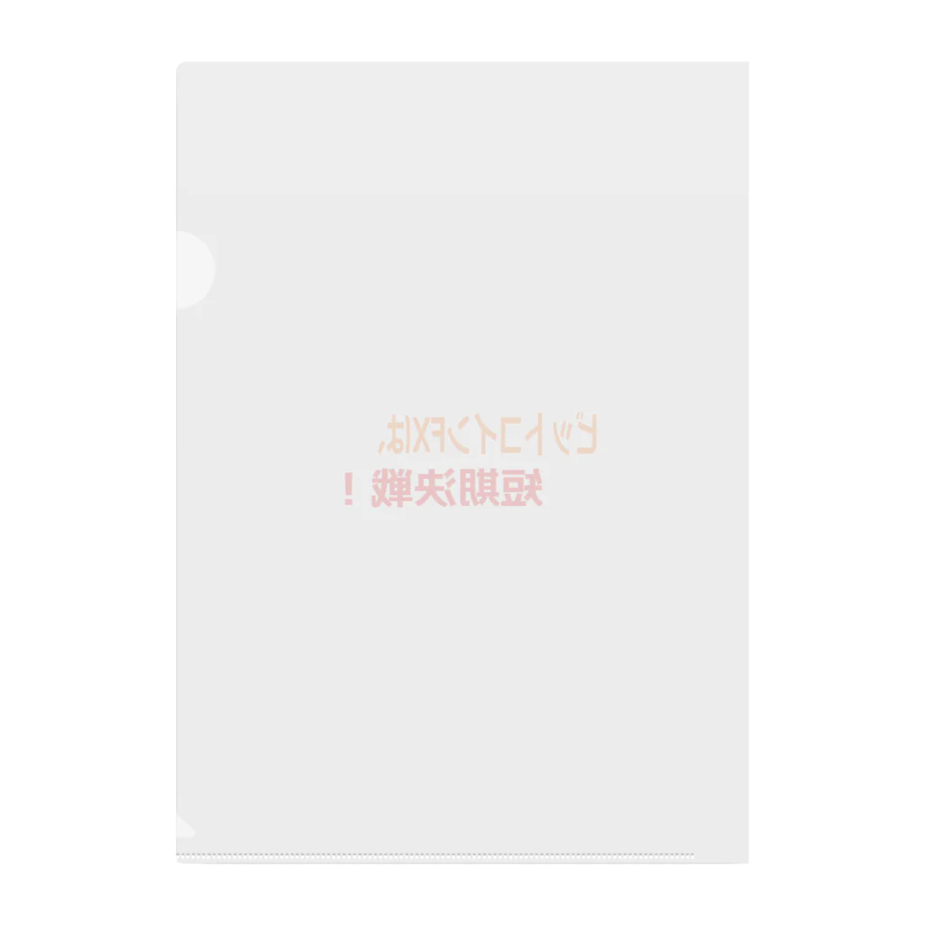 短期決戦SHOPのビットコイン格言シリーズ Clear File Folder