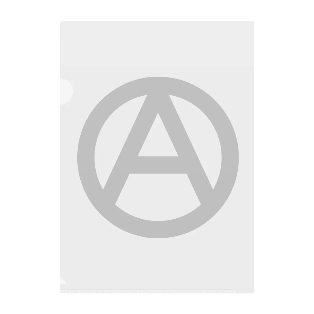 anarchy_and_peaceのアナーキーマーク#1 Clear File Folder