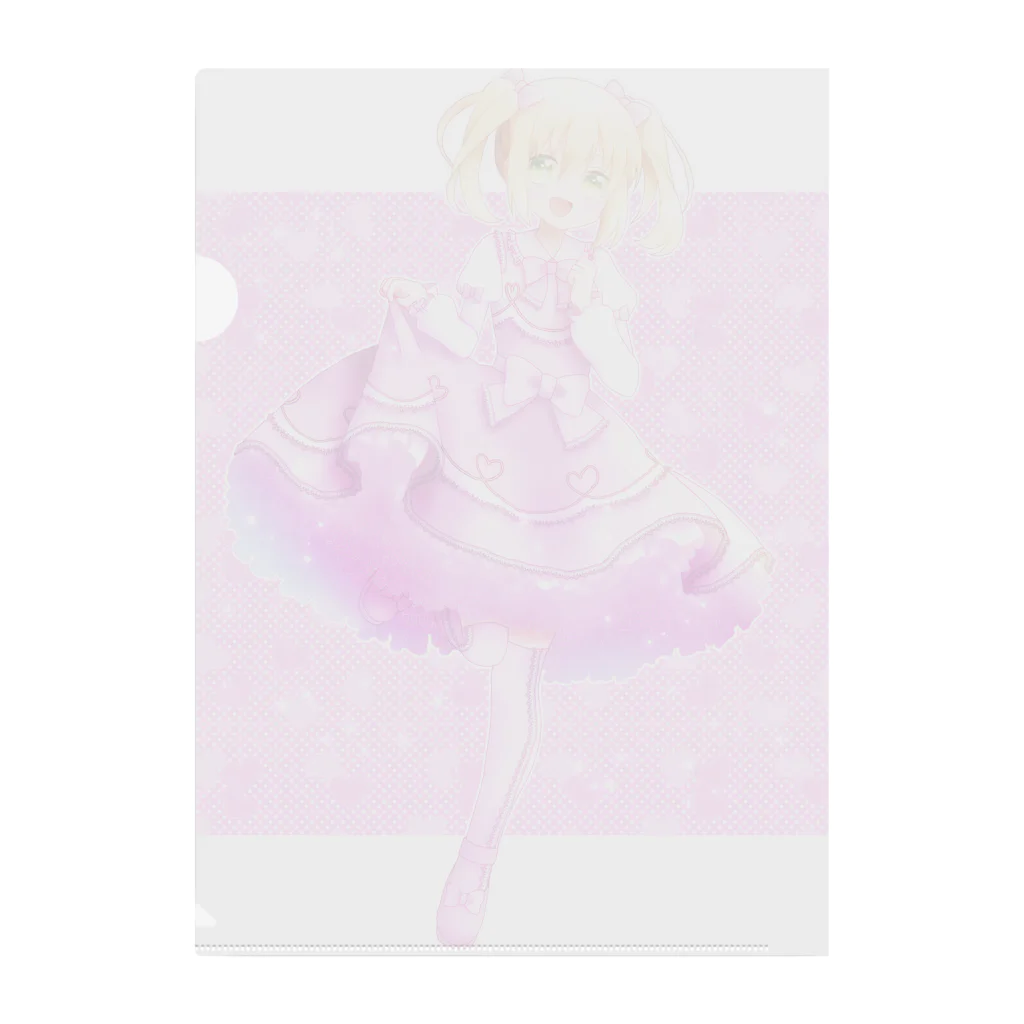 かわいいもののおみせ　いそぎんちゃくの💕 Clear File Folder