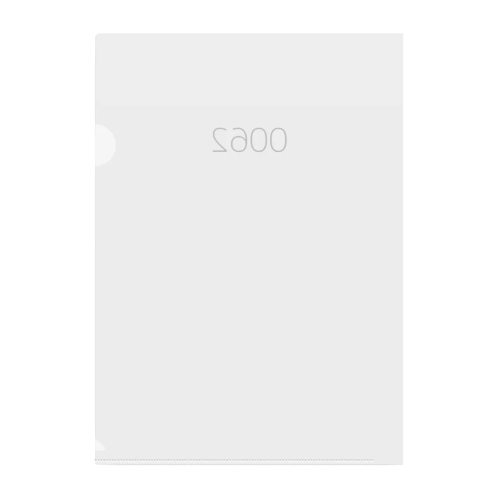 PADA328🌴 タイ語・タイ文字 グッズの0062 Clear File Folder