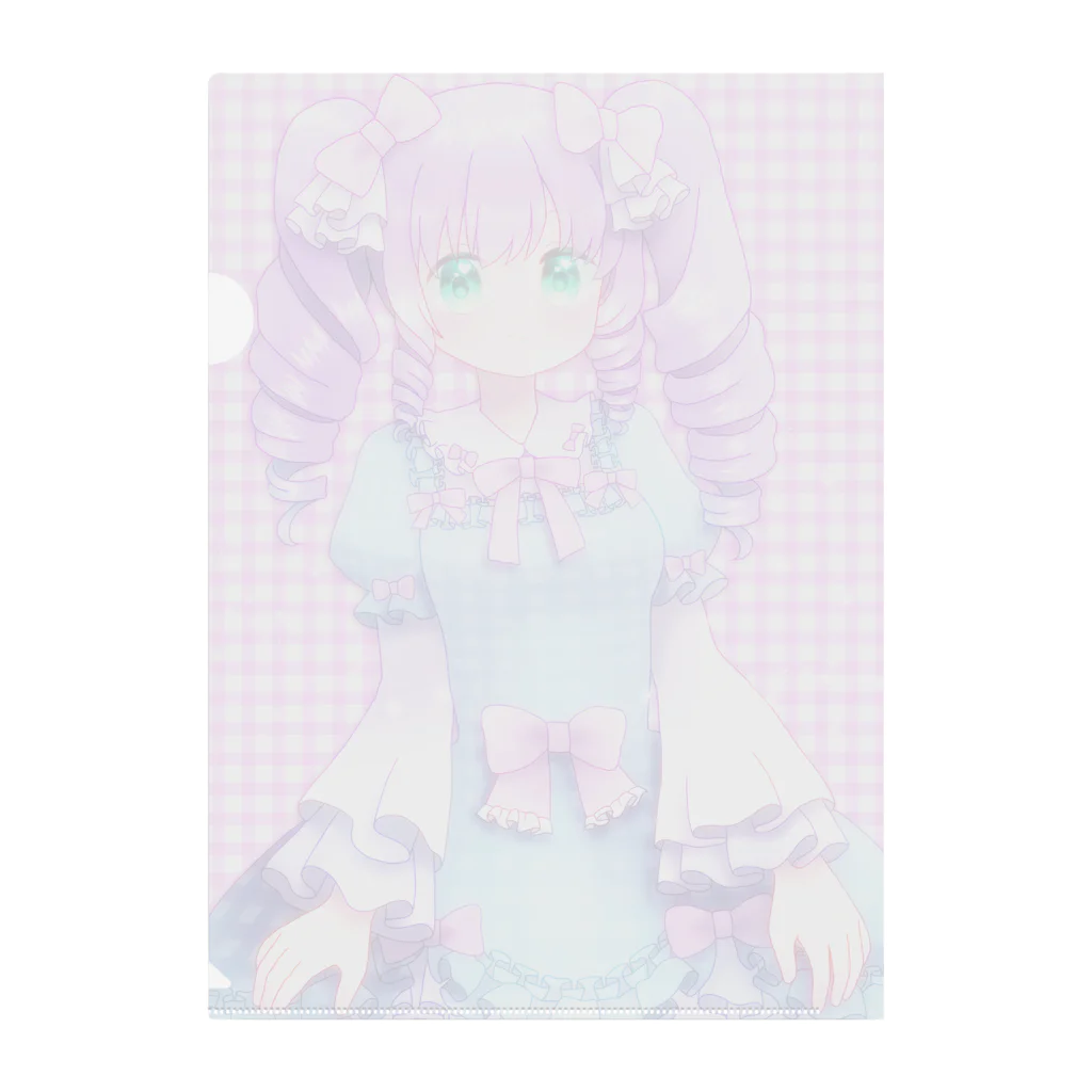 かわいいもののおみせ　いそぎんちゃくの🎀 Clear File Folder