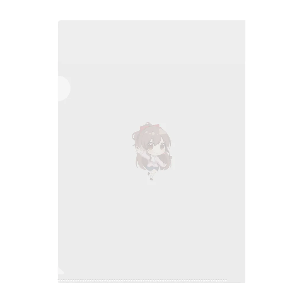 あゆちゃんわかんないのちびあゆ Clear File Folder