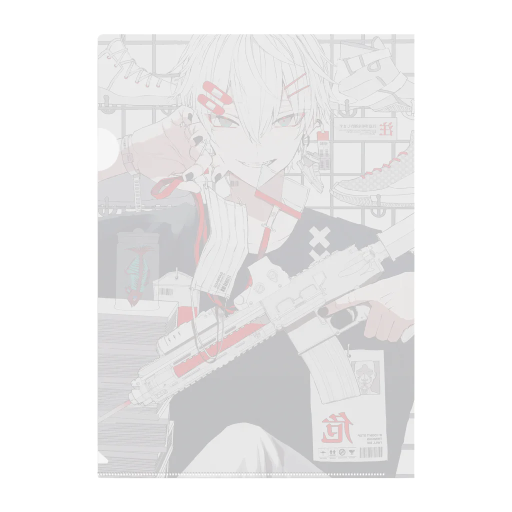 さくしゃ2のクリアファイル Clear File Folder