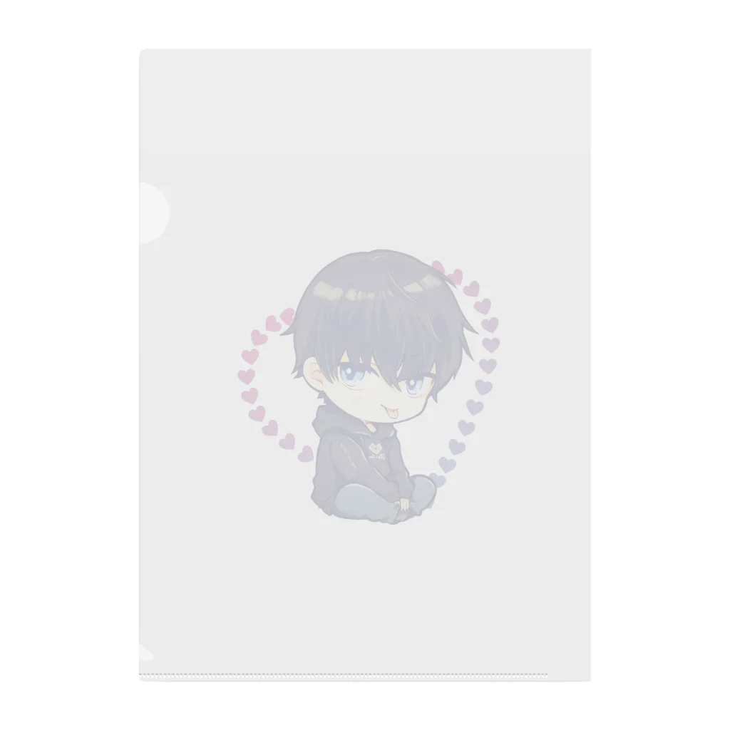 海透オリジナルグッズ💙のカイきゅんver. Clear File Folder