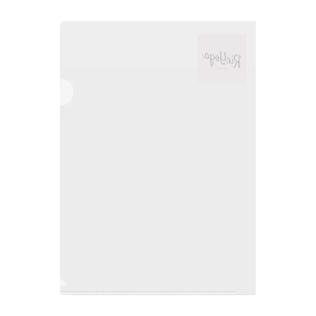 RIEYOGAのRIEYOGA PINK Clear File Folder