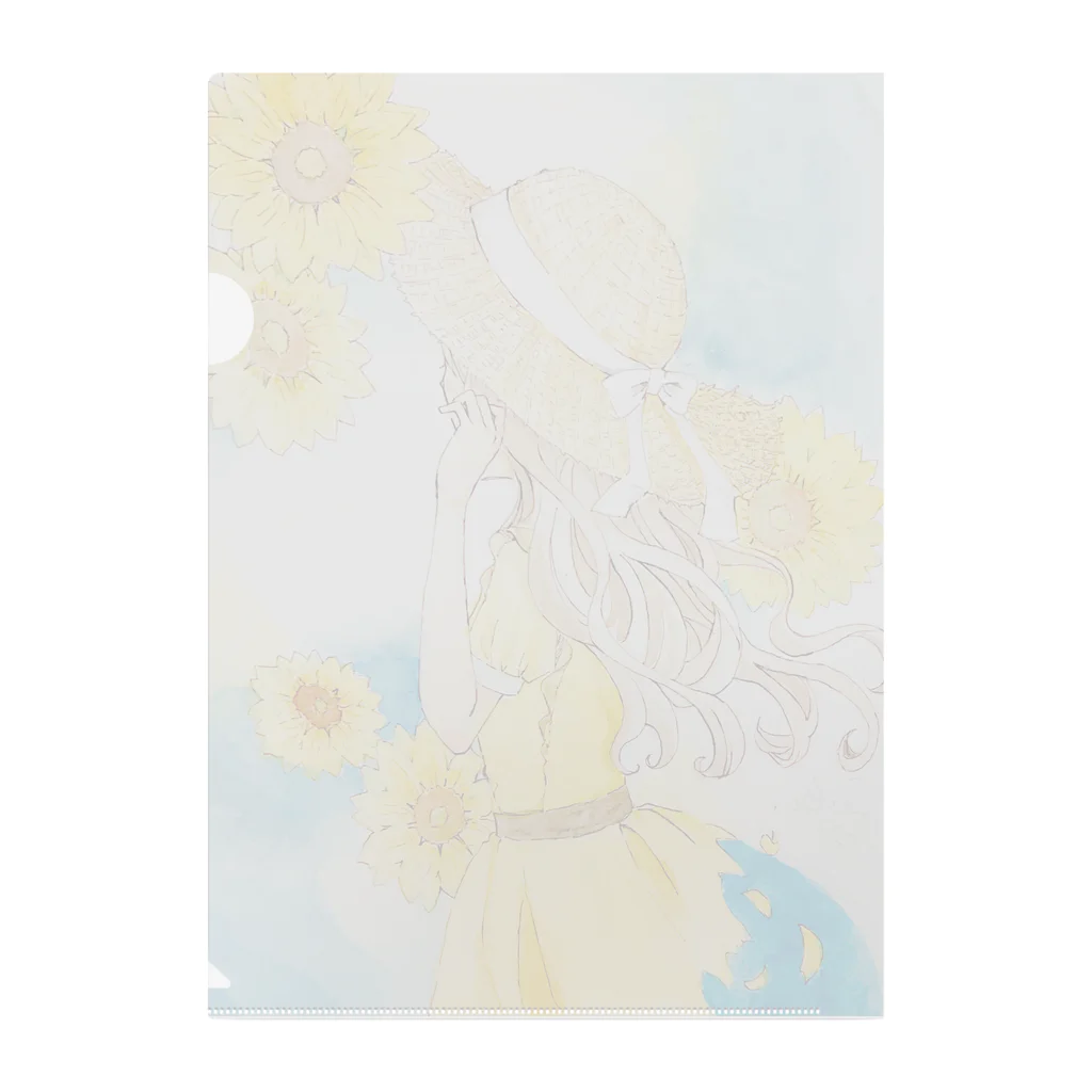 sakuのtournesol-ひまわり- Clear File Folder