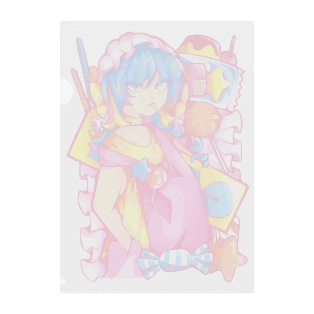 ANIEIのCANDY SHOP Clear File Folder