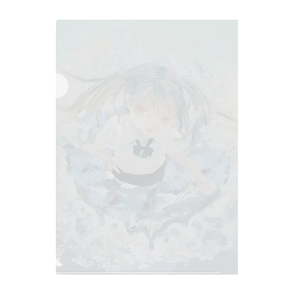 夢々の雨上がりの少女 Clear File Folder