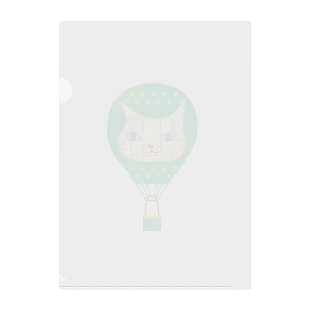 ..lineのネコキキュウ Clear File Folder