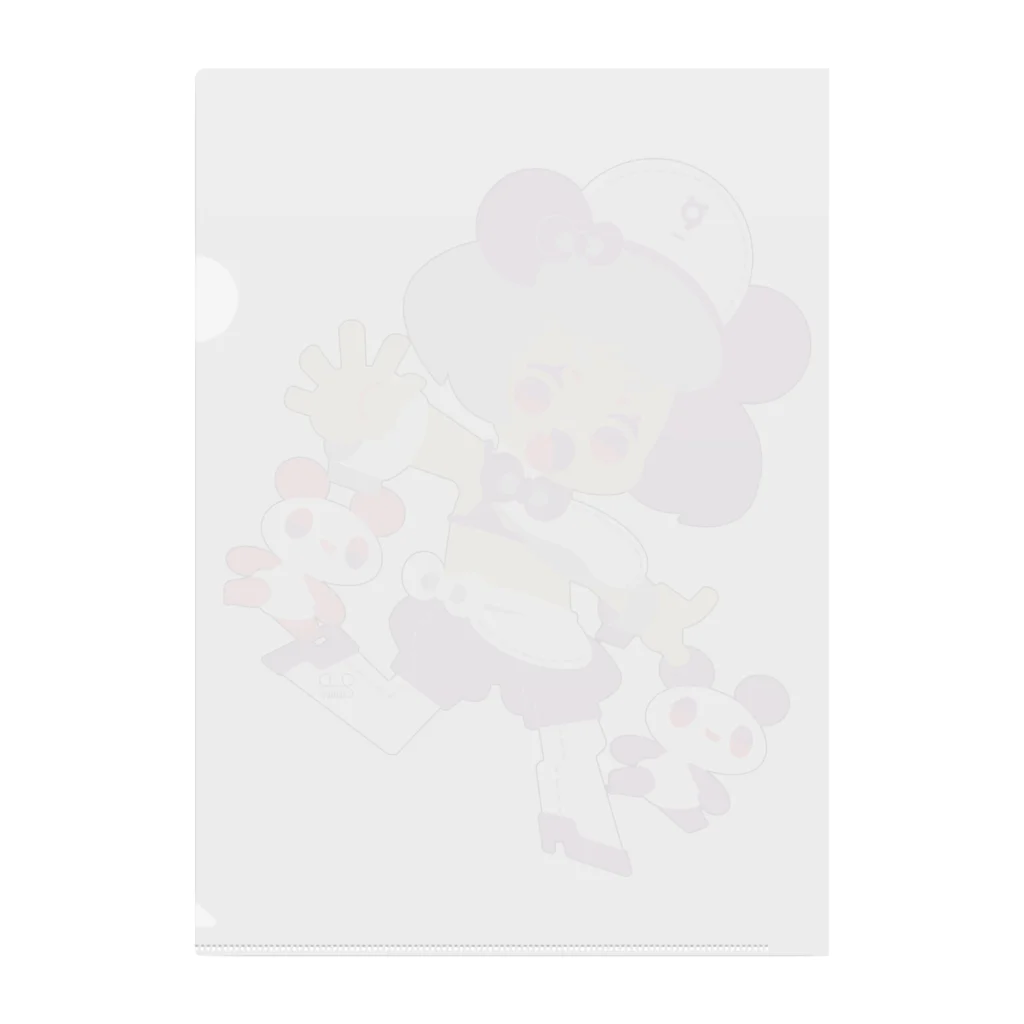 イトヲのスズリの🐼🐼🐼 Clear File Folder