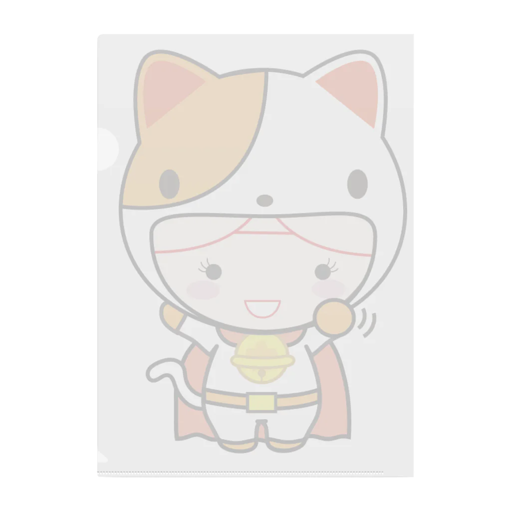 合格祈願！GOKAKUMANのGOKAKU☆BABY招き猫 Clear File Folder